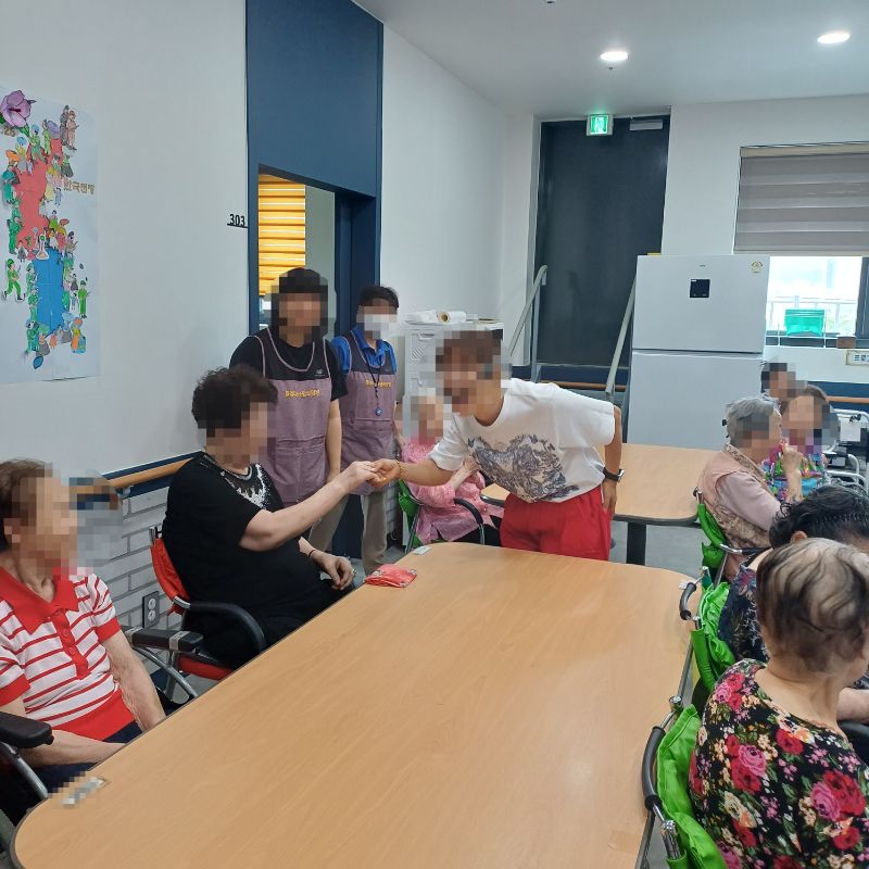 2025년 9월1일 실버레크레이션(요양원)